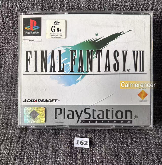 Final Fantasy VII  With FF VIII demo - No manual - Sony Playstation One (PS1) Game