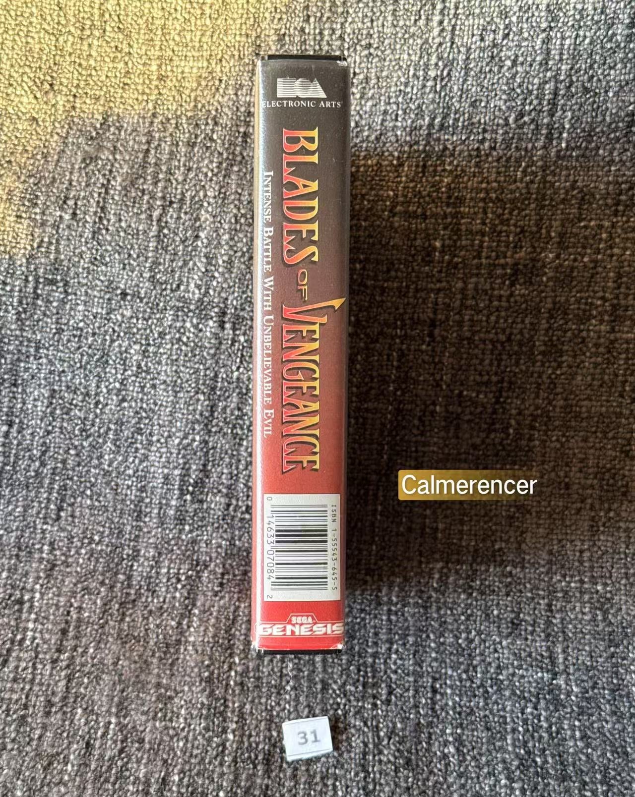 Blades Of Vengeance Excellent Condition - Game - Sega Mega Drive/ Genesis