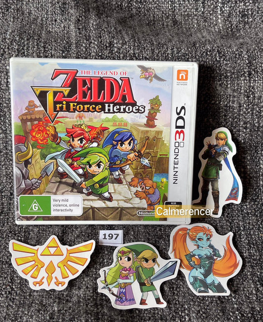 The Legend Of Zelda Tri Force Heroes Game Nintendo 3DS