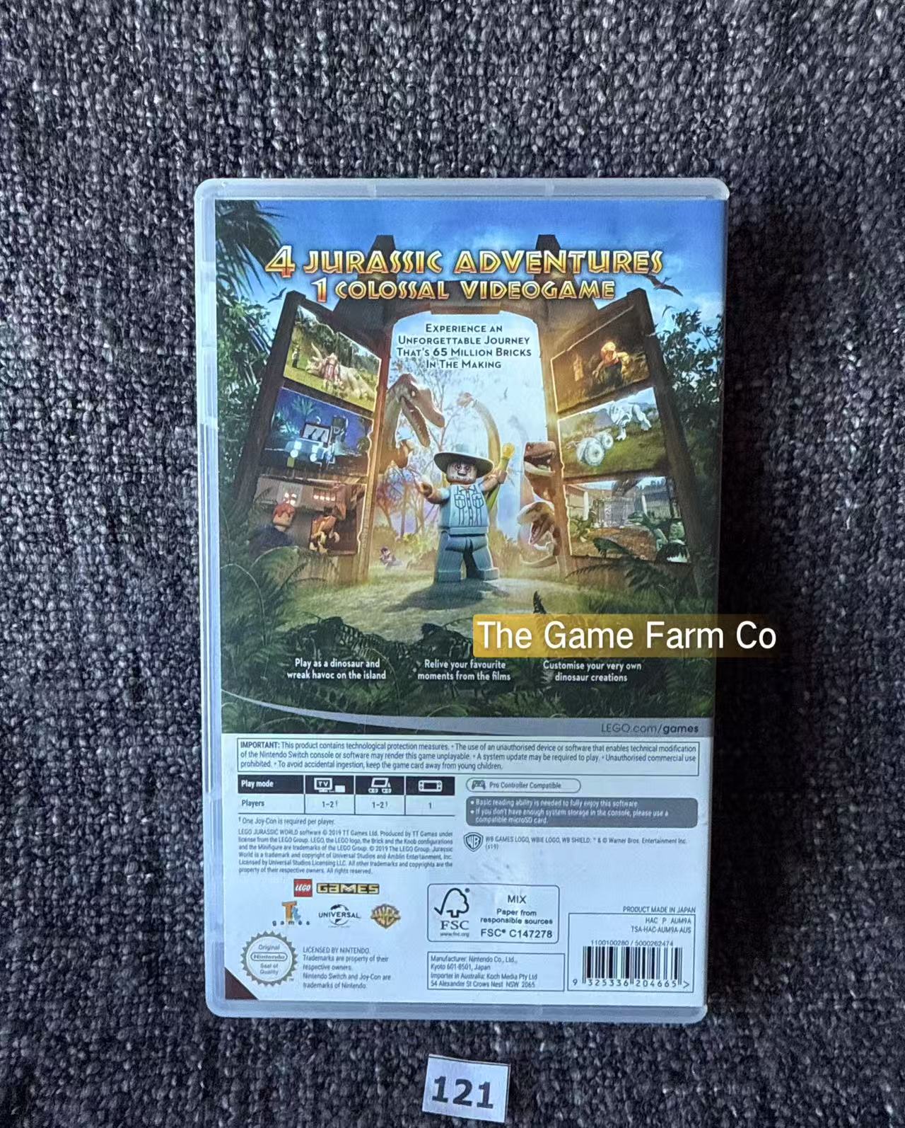 Lego Jurassic World - Nintendo Switch