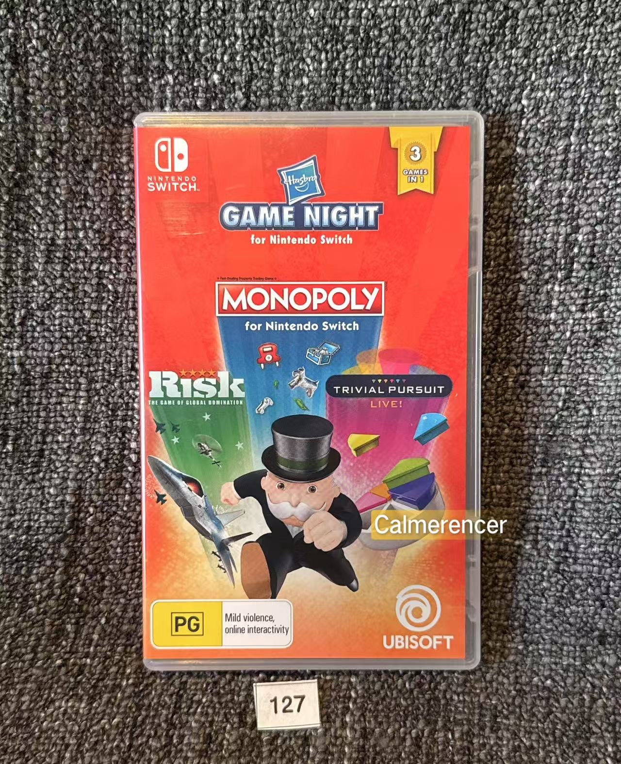 Game Night (Monopoly, Risk & Trivial Pursuit) Game - Nintendo Switch