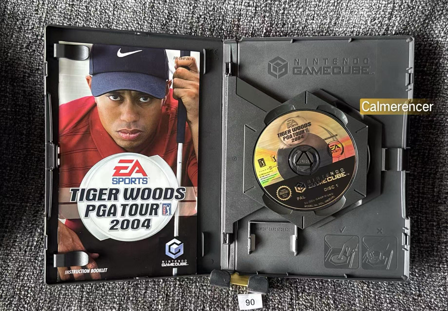 Tiger Woods PGA Tour 2004 Game - Nintendo Gamecube - Pal Version