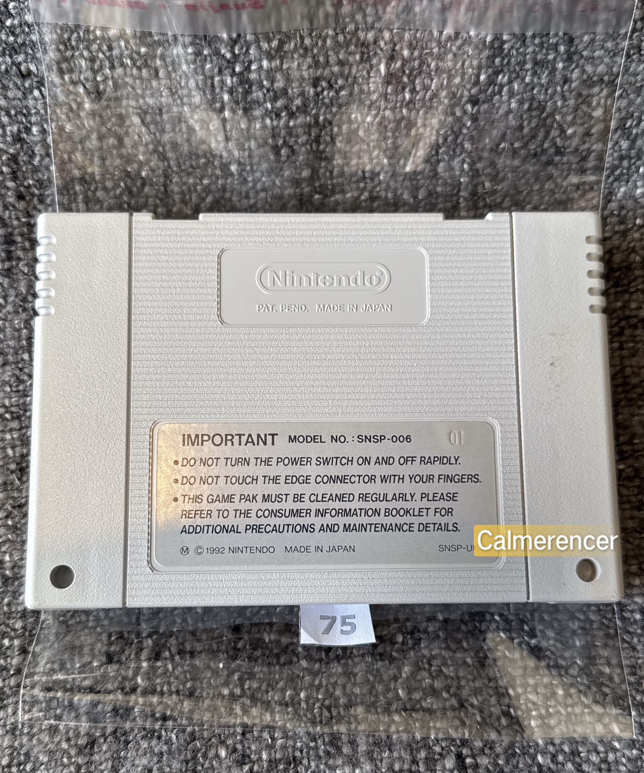Super Metroid - Super Nintendo (Snes) Game