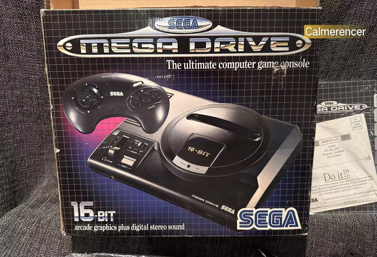 Sega Mega Drive Pal console boxed - Complete in Great condition