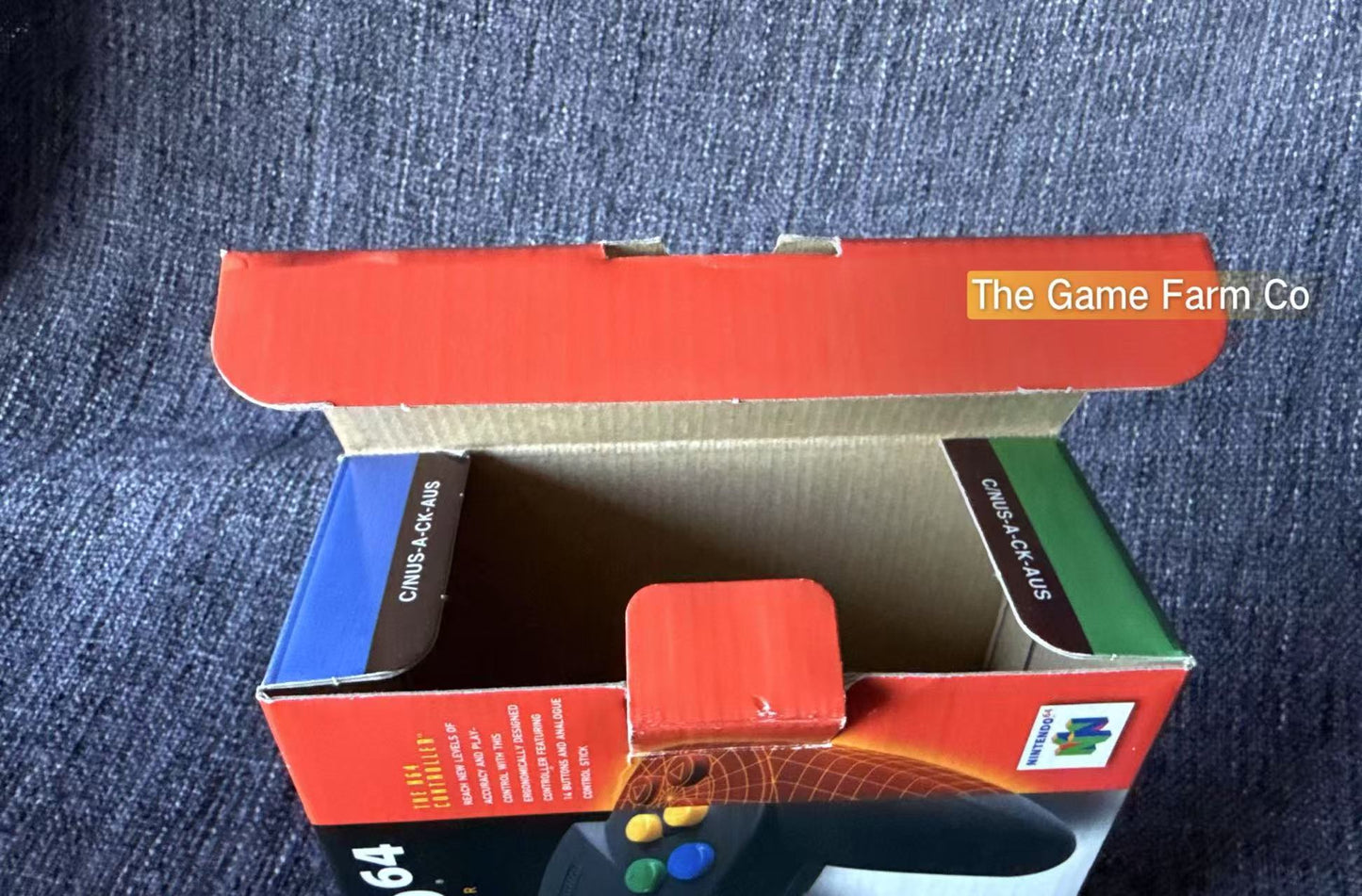 All Genuine boxed Black N64 controller (Nintendo)