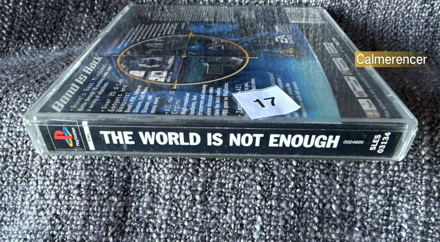 007 The World Is Not Enough - Sony Playstation One (PS1) Game