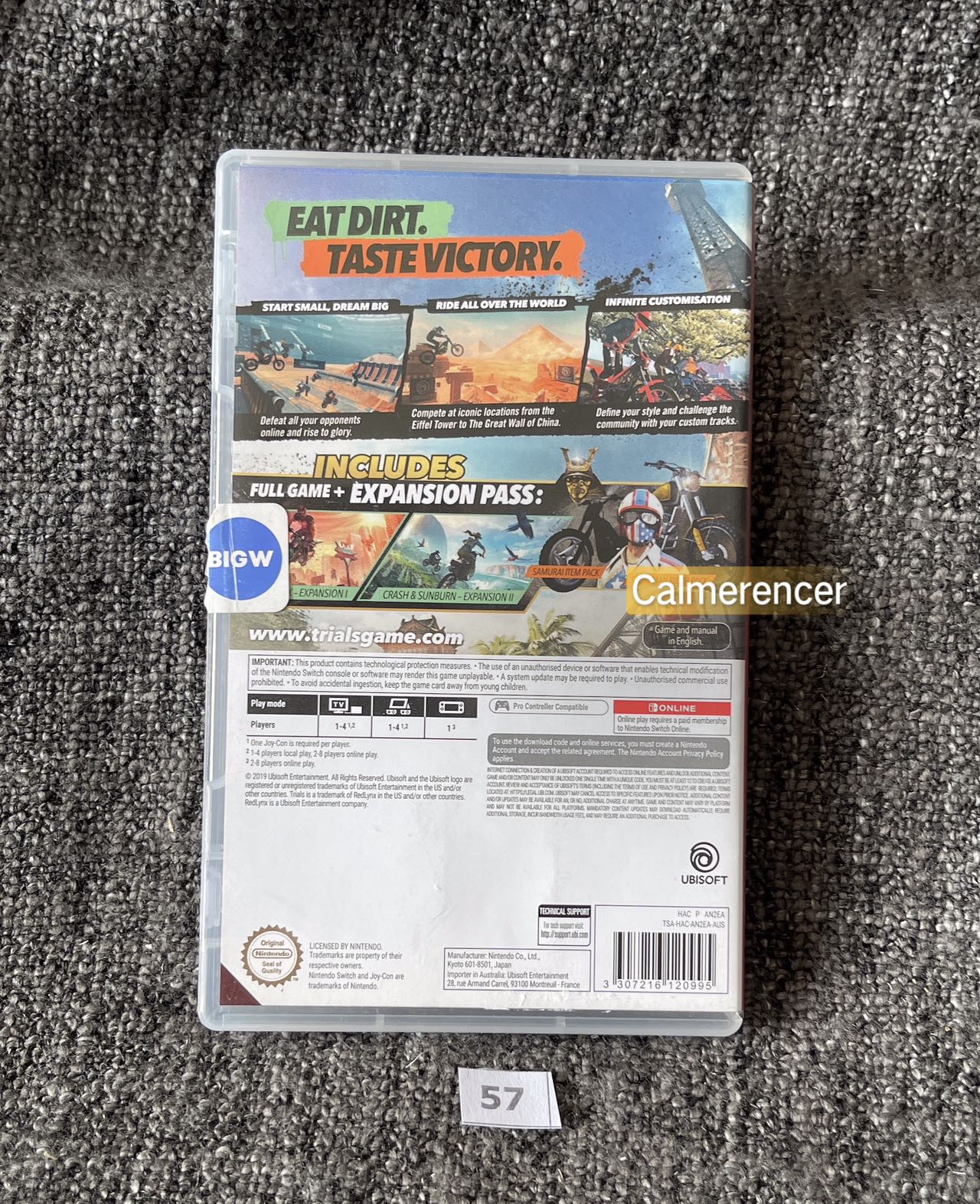 Trials Rising Gold Edition Game - Nintendo Switch