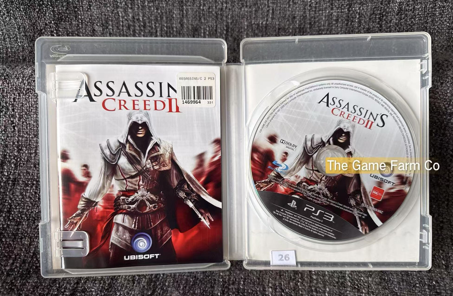 Assassins Creed ll 2 Game - PS3 - Sony Playstation 3
