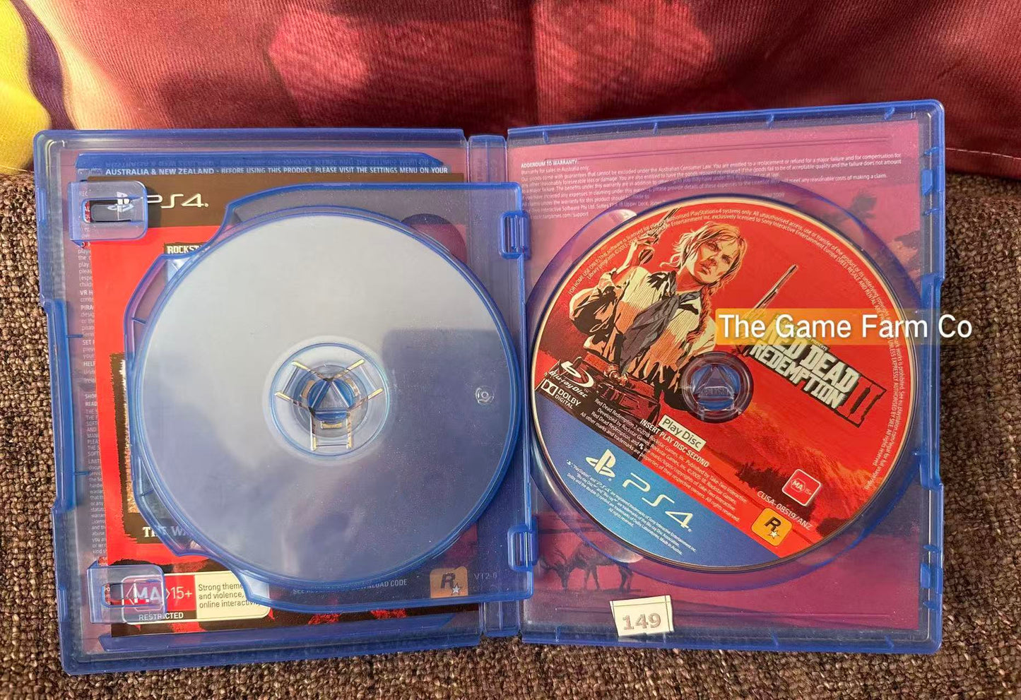 Red Dead Redemption PS4 Physical Game CIB PAL Tested Used