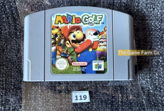 Mario Golf Game (Loose - No case) - Nintendo 64 / N64 - Pal Version