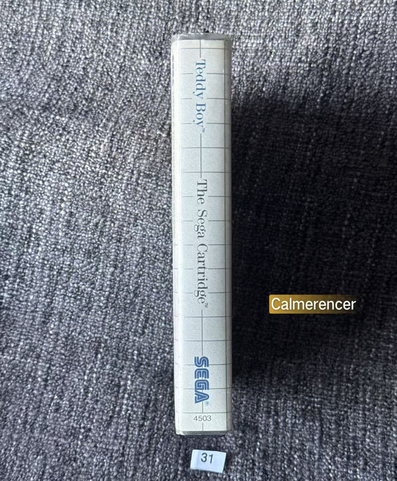 Teddy Boy Game - No manual - Sega Master System