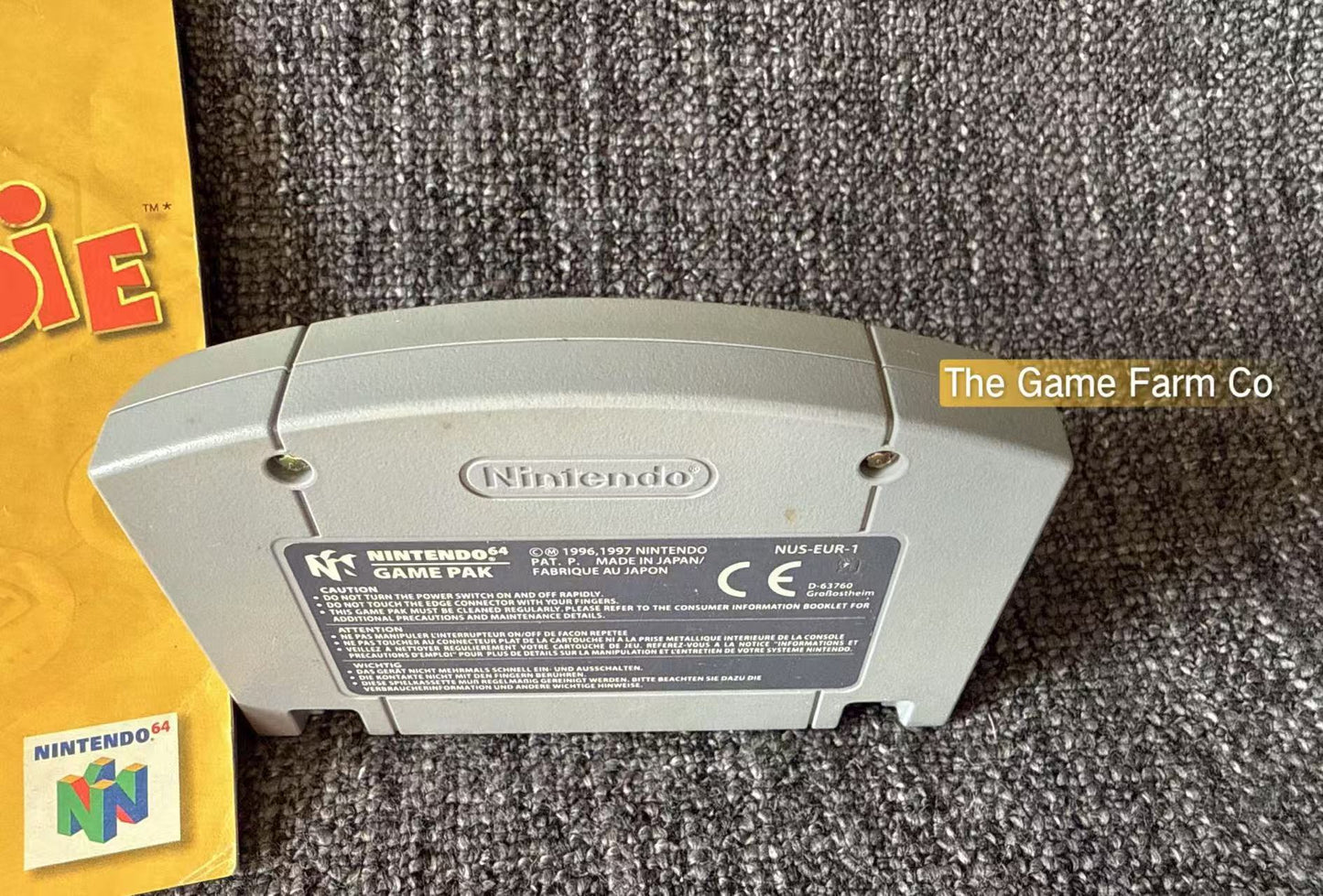 Banjo Kazooie Game Boxed - Nintendo 64 / N64 - Pal Version