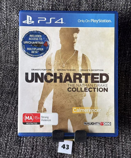 Uncharted The Nathan Drake Collection Sony Playstation 4 (PS4) Game