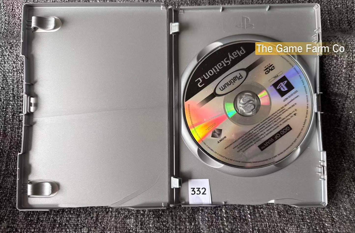 God Of War Game (Missing manual) - Sony PlayStation 2 (PS2)