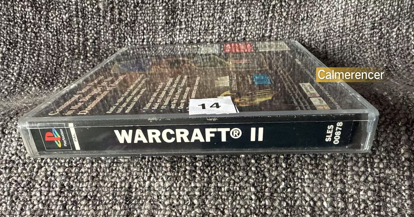Warcraft 2 The Dark Saga - Excellent Condition - Sony Playstation One (PS1) Game
