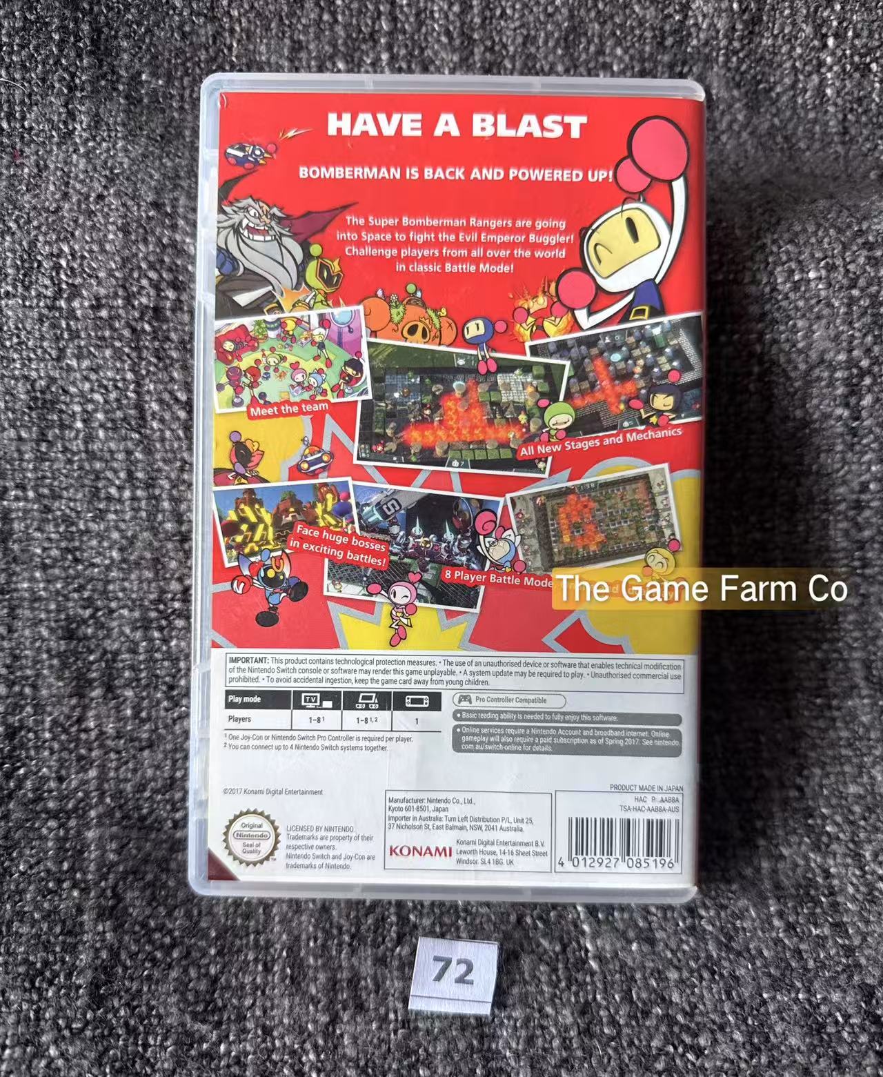 Super Bomberman R Switch Game - Nintendo Switch