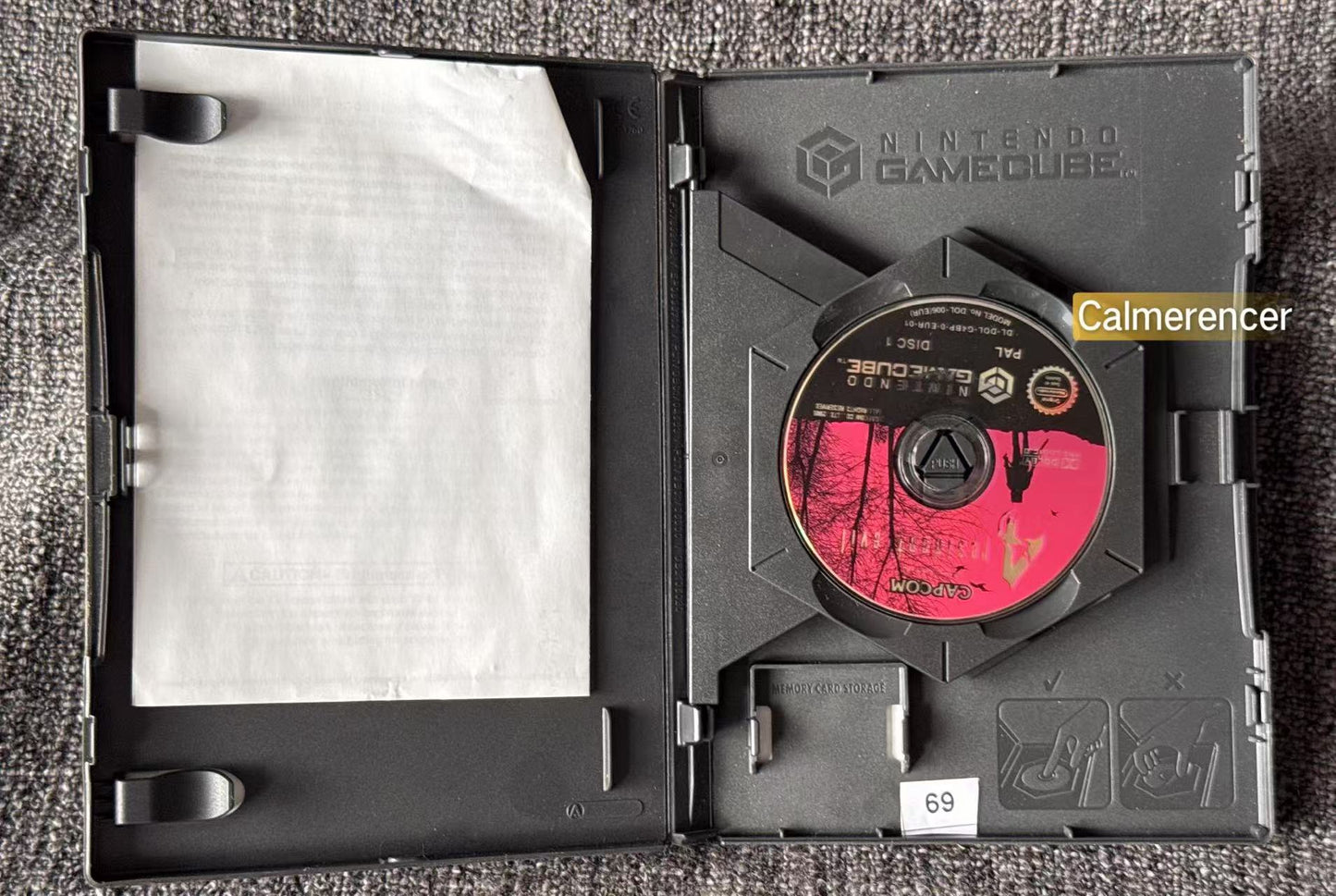 Resident Evil 4 Game - Nintendo Gamecube - Pal Version