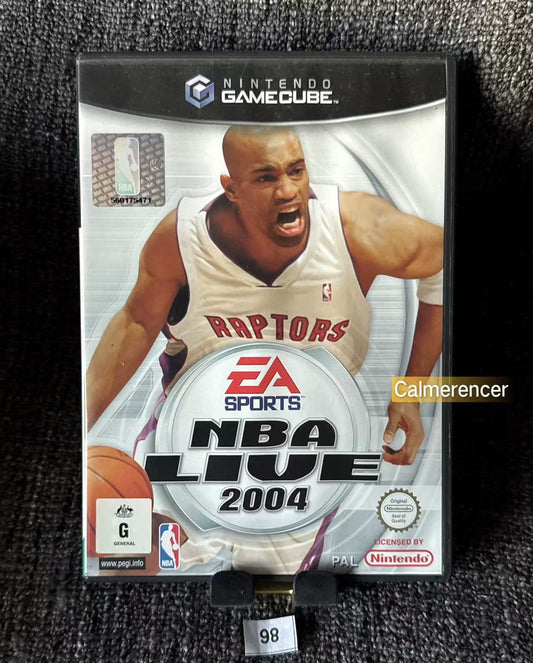 NBA Live 2004 Game - Nintendo Gamecube - Pal Version