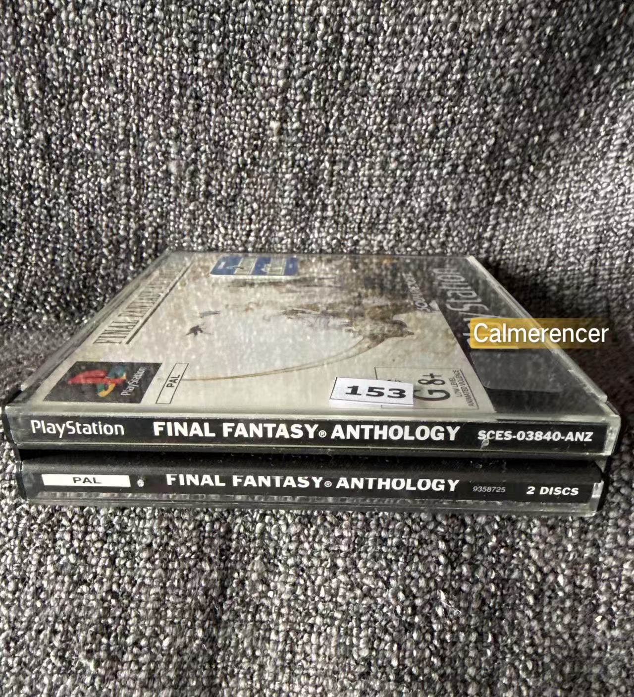 Final Fantasy Anthology Sony Playstation One (PS1) Game