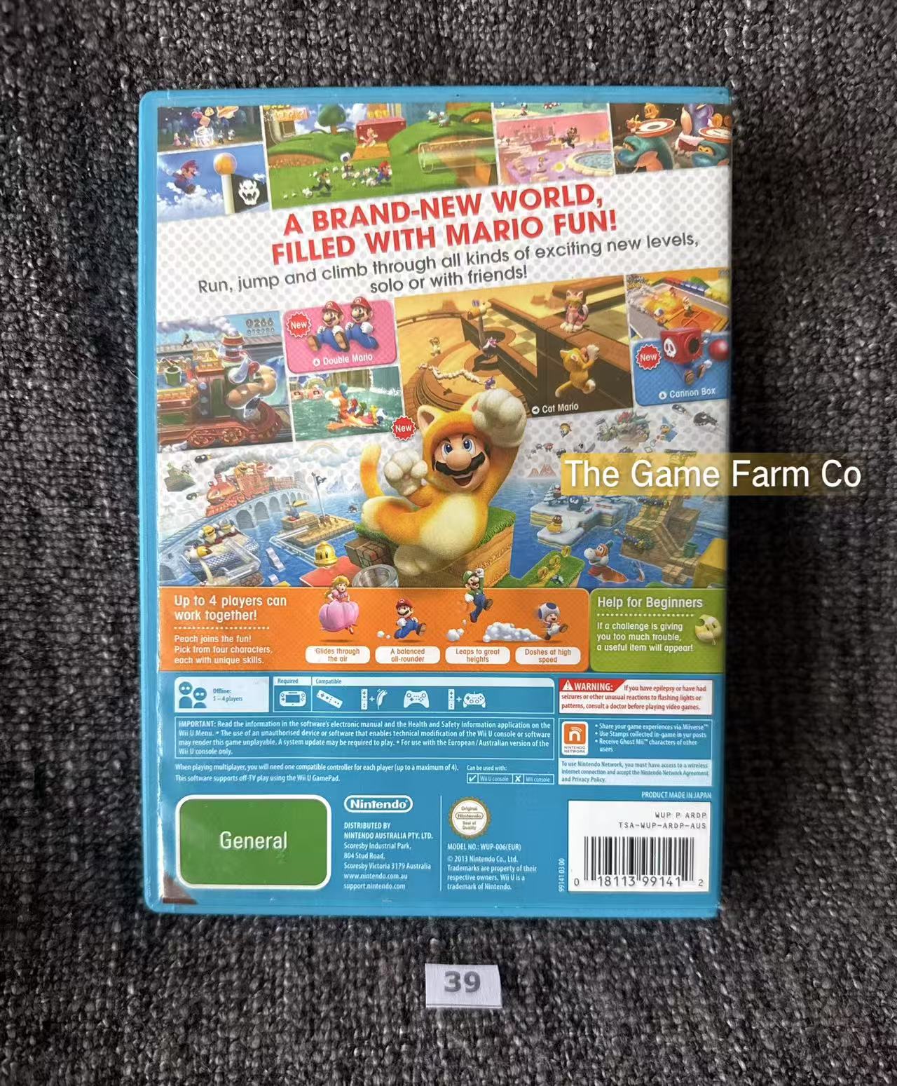 Super Mario 3D World - Nintendo Wii U Game