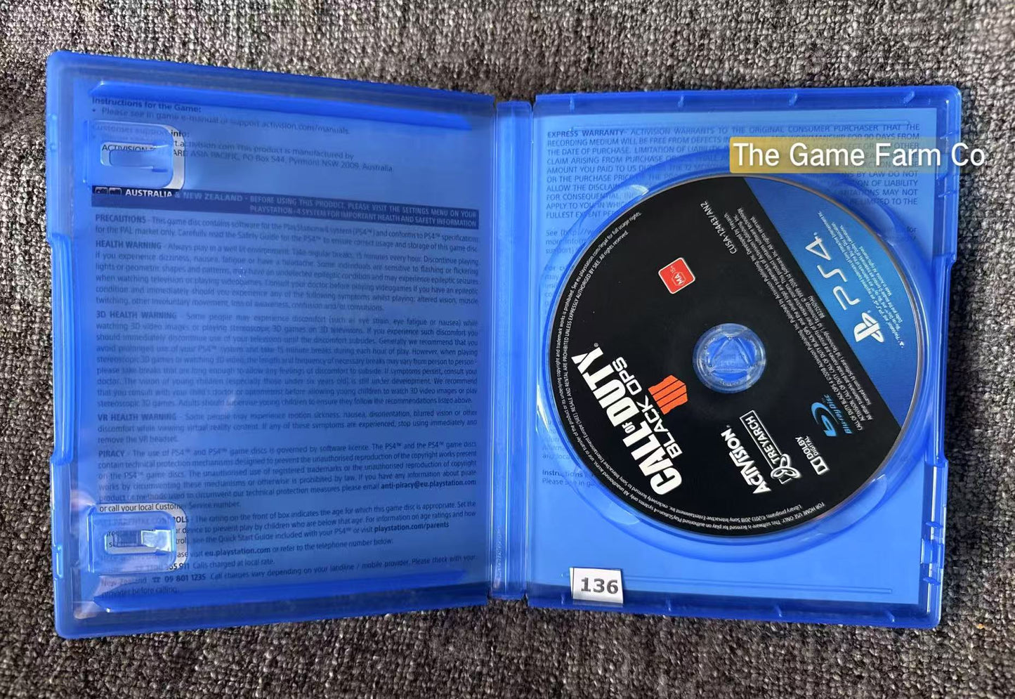 Call Of Duty Black Ops llll 4 - Sony Playstation 4 (PS4) Game