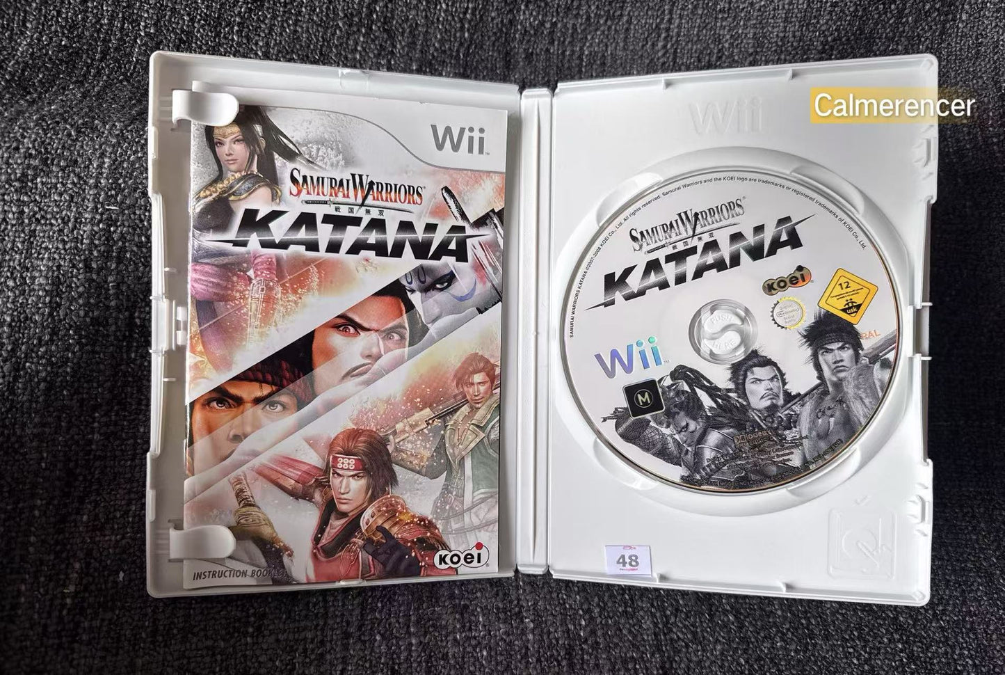 Samurai Warriors Katana In Mint like condition-  Nintendo Wii game