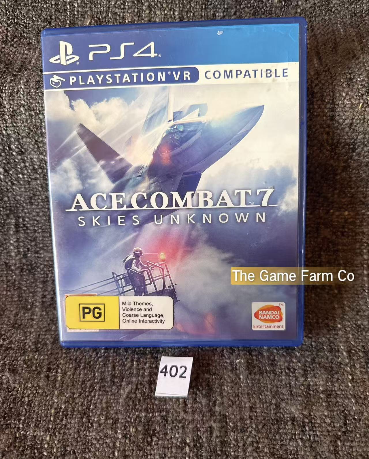 Ace Combat 7 Skies Unknown PS4 Physical Game CIB PAL Tested Used