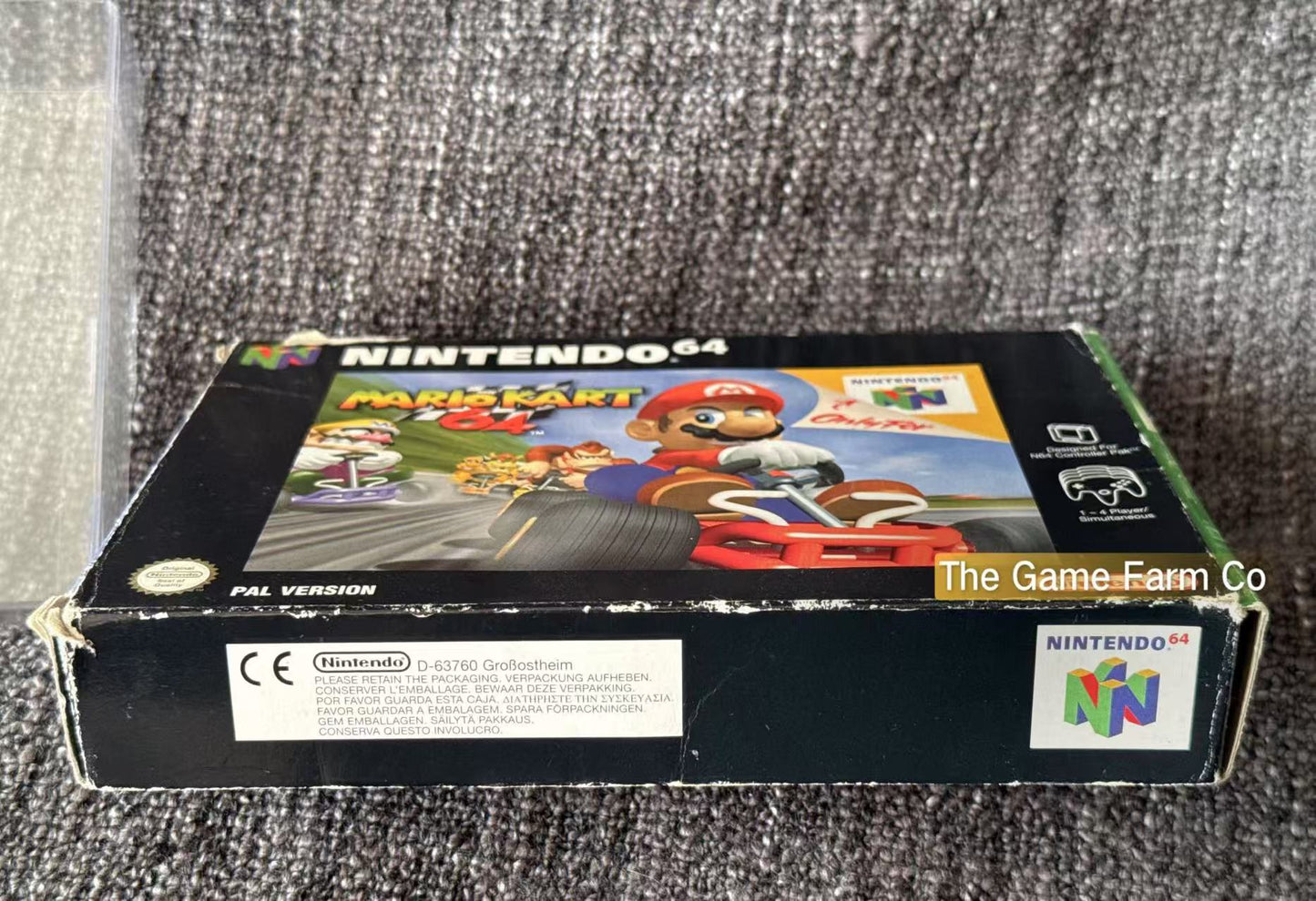 Mario Kart Game Boxed - Nintendo 64 / N64 - Pal Version