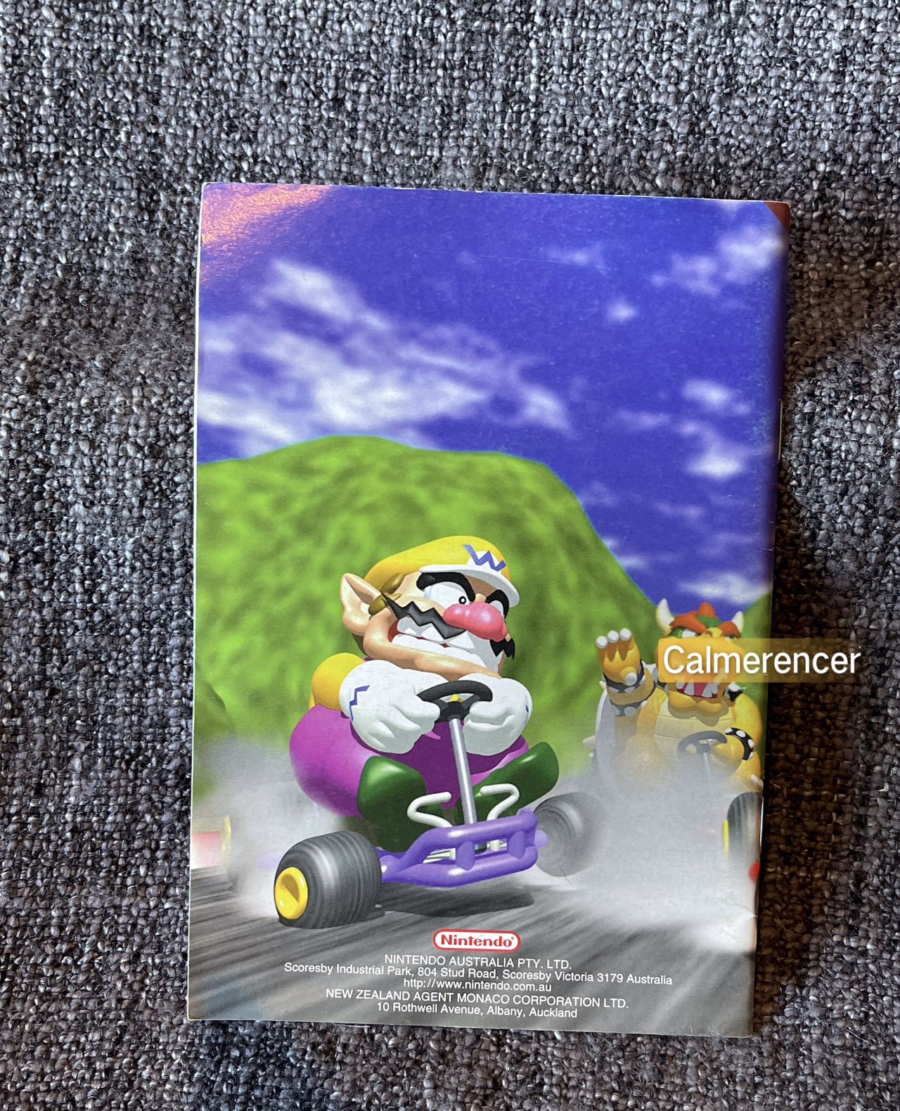 Mario Kart 64 Manual / Instruction Book Only - Nintendo 64 / N64 Pal Version