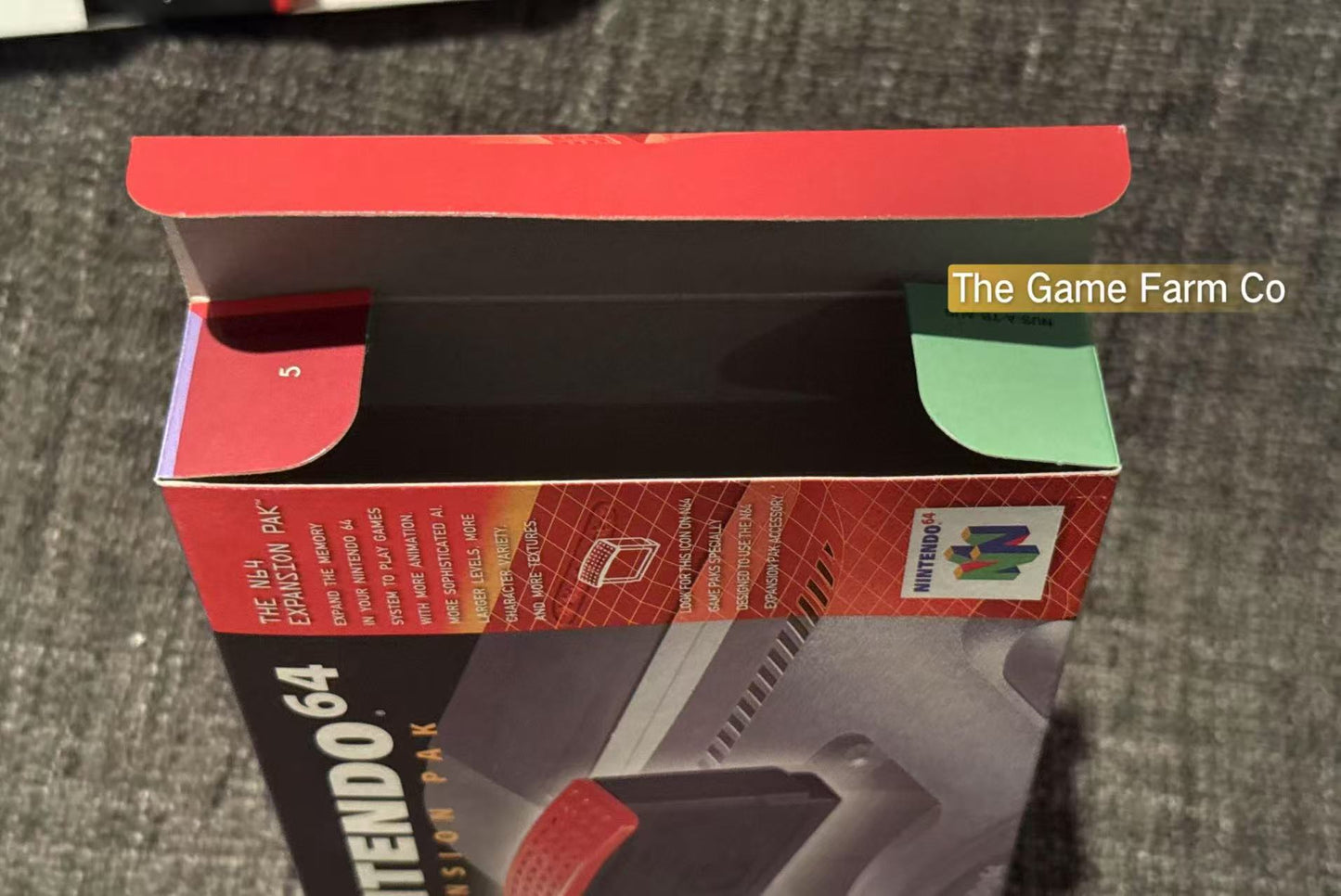 Genuine Nintendo 64 Boxed (N64) Expansion Pak with Clip