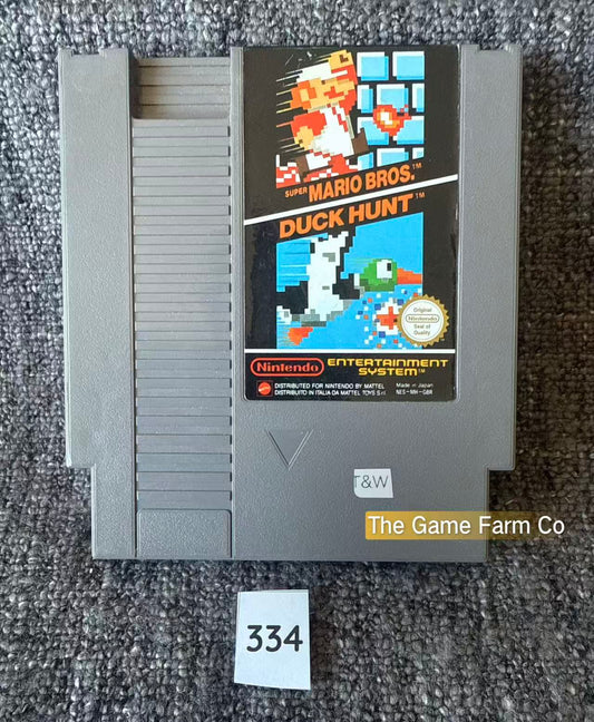 Super Mario Bros + Duck Hunt  - Game - Nes - Nintendo / Entertainment System - Mattel