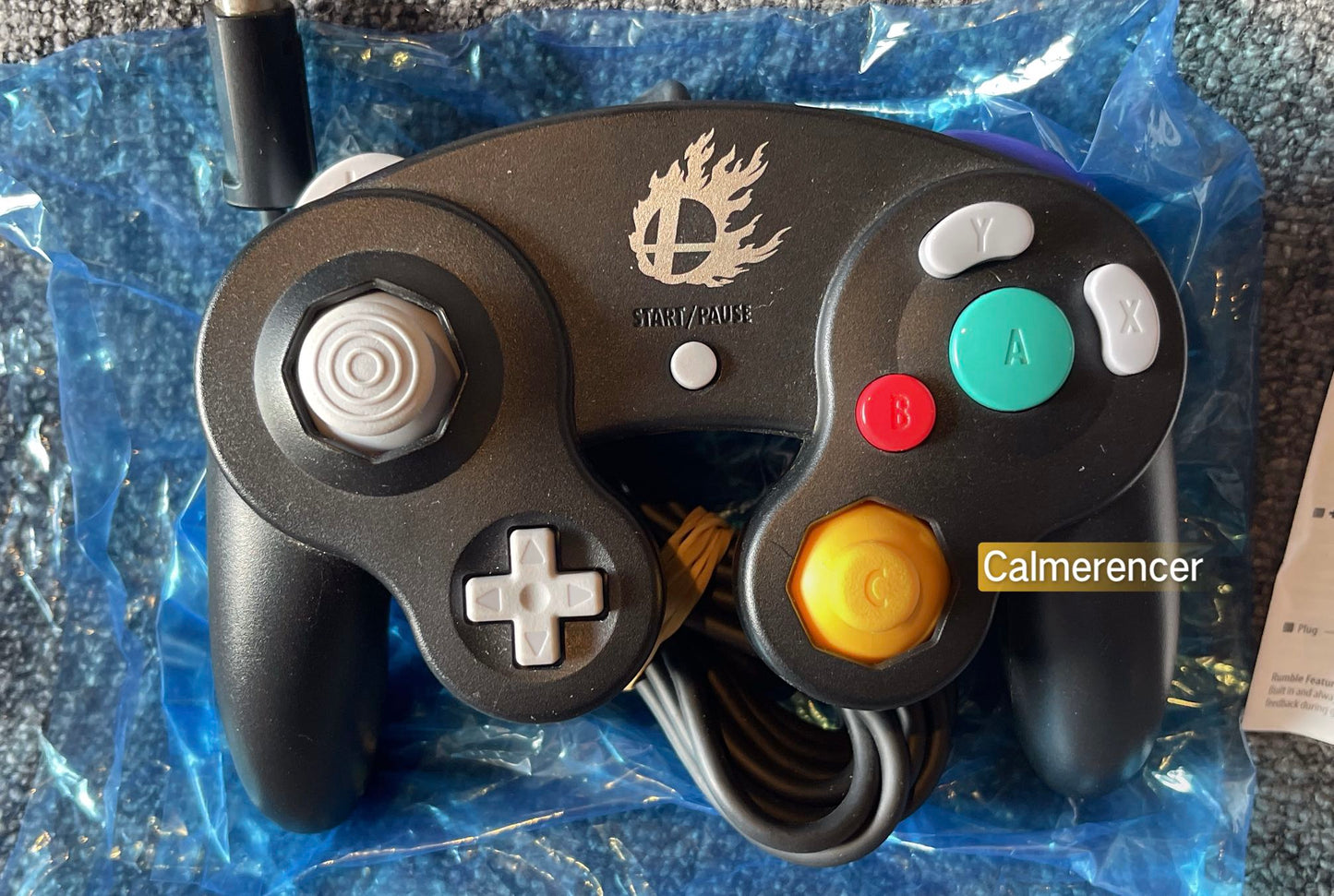 Super Smash Bros. Nintendo GameCube Controller - Genuine wired controller