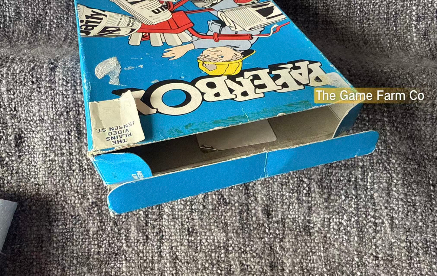 Paper Boy Game Boxed - Nes - Nintendo / Entertainment System - Pal Version