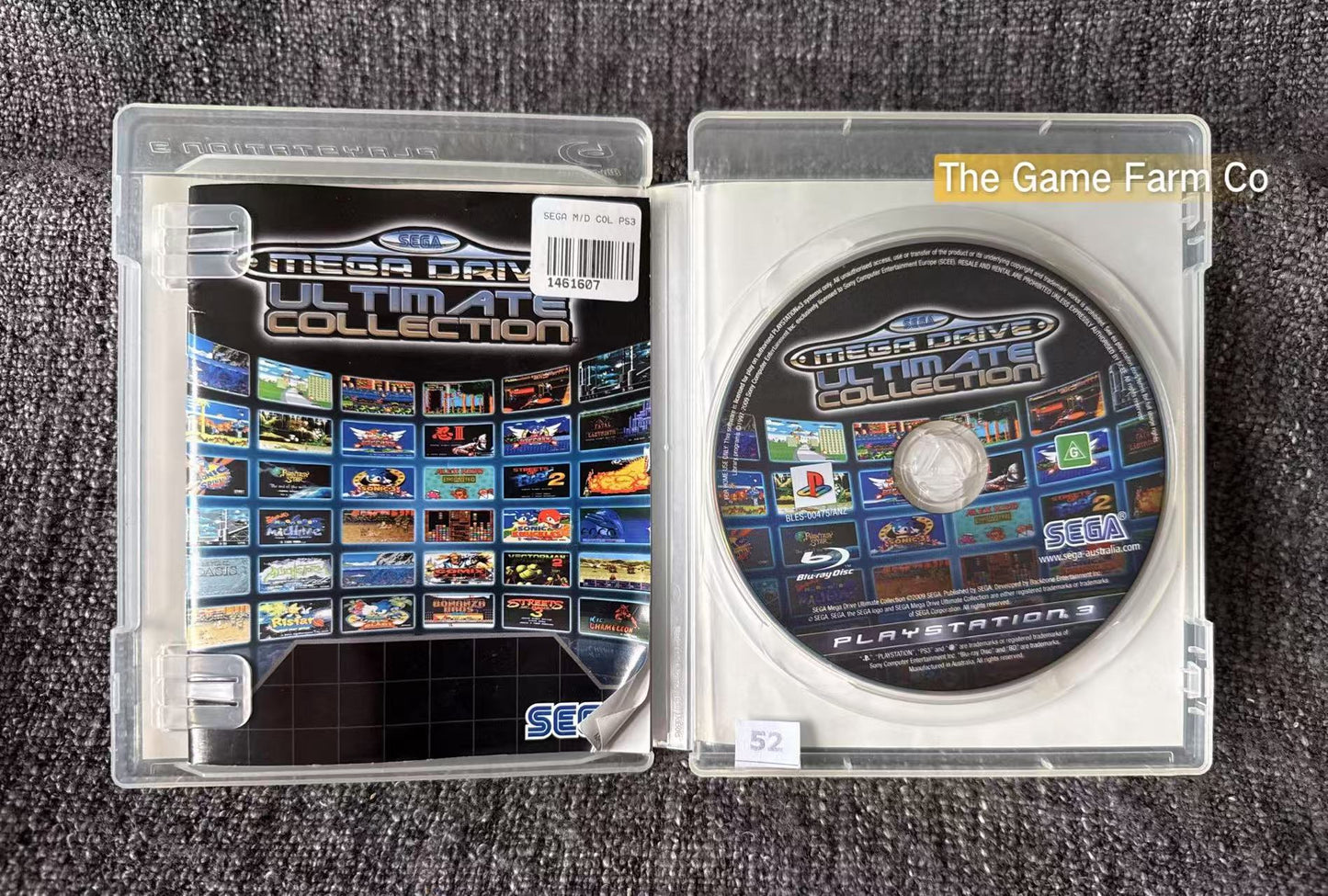 Sega Mega Drive Ultimate Collection Game - PS3 - Sony Playstation 3