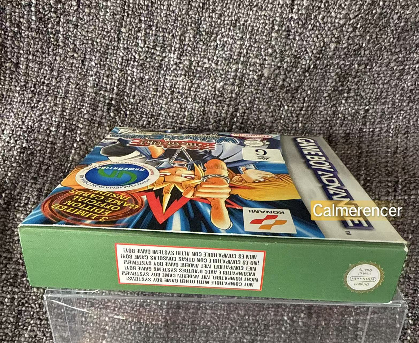 Yu Gi Oh (Excellent condition) Worldwide Edition Stairway To The Destined Duel Boxed Game -Nintendo Gameboy Advance GBA - Pal Version