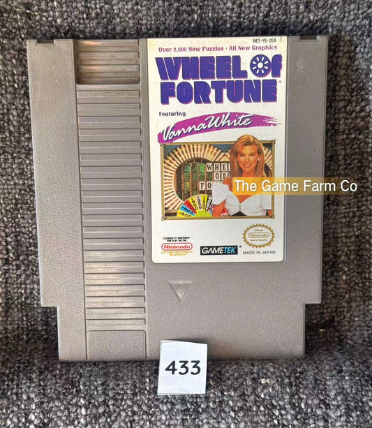 Wheel of Fortune Featuring Vanna White Nintendo Entertainment System (NES) Loose Used