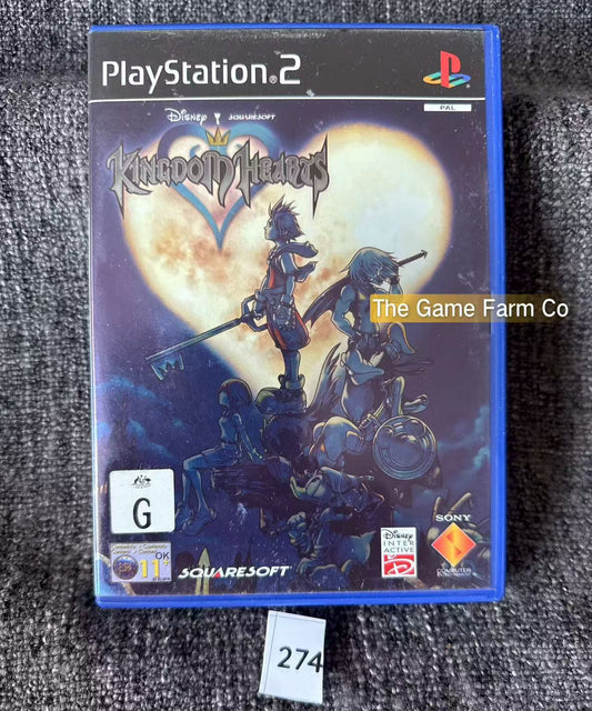 Kingdom Hearts Game- Sony PlayStation 2 (PS2)