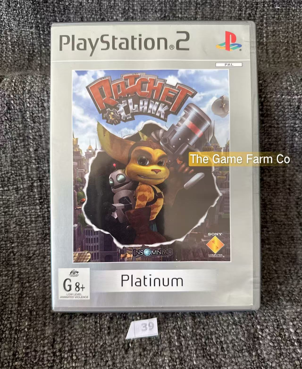 Ratchet & Clank Game - No Manual - Sony PlayStation 2 (PS2)