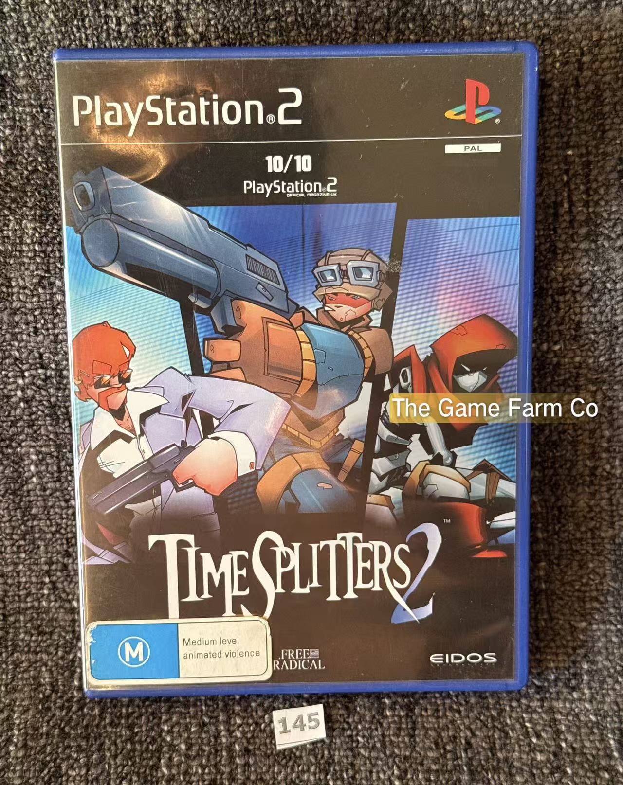 TimeSplitters 2 Sony PlayStation 2 Complete PAL Tested Used