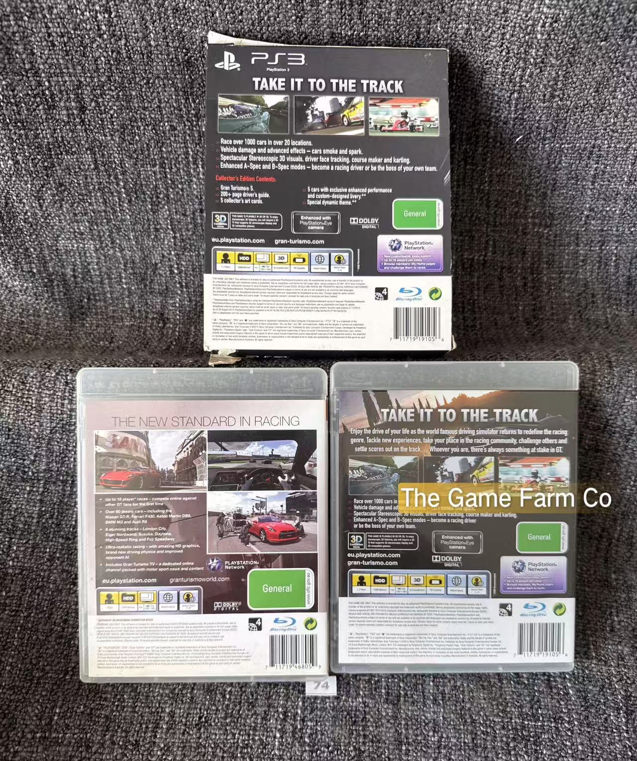 Gran Turismo 5 Collectors Edition Game - PS3 - Sony Playstation 3