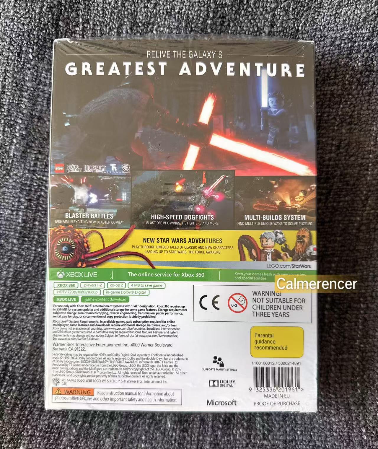 Lego Star Wars The Force Awakens Special Edition Pal - Brand New & Sealed  - Xbox 360 Game