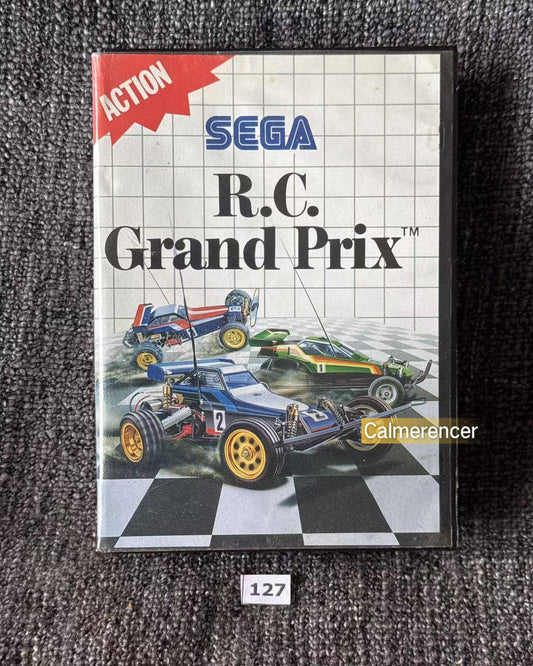 RC Grand Prix Game - Sega Master System