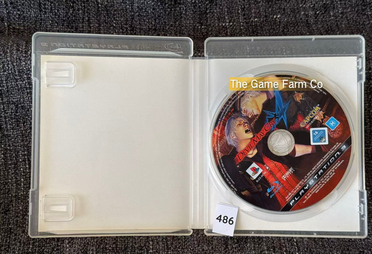 Devil May Cry 4 PS3 Physical Game PAL Tested Used No Manual