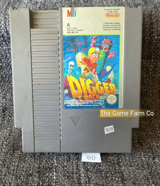 Digger T-Rock - Game - Nes - Nintendo / Entertainment System - Pal Version