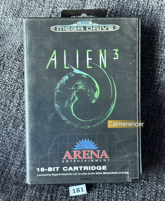 Alien 3 - No manual - Game - Sega Mega Drive