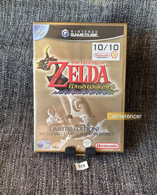 The Legend Of Zelda The Wind Waker + Bonus Game - Nintendo Gamecube - Pal Version