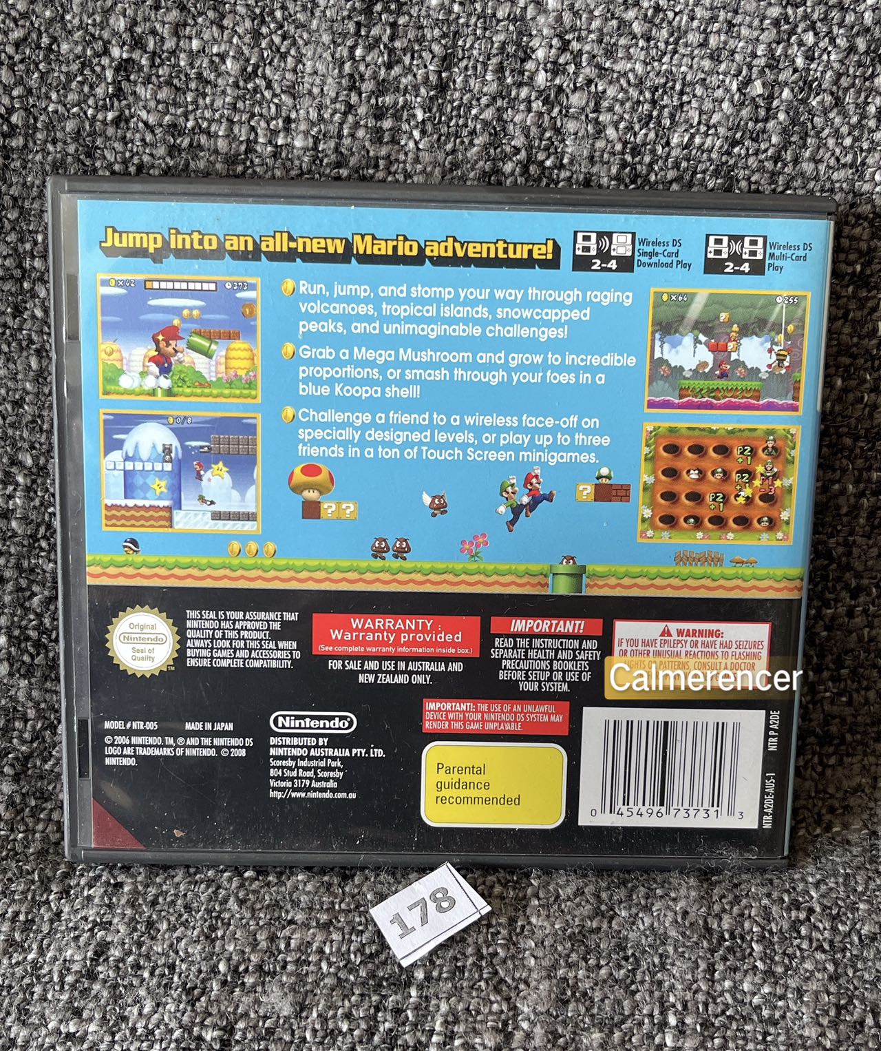 New Super Mario Bros Game Nintendo DS - Pal