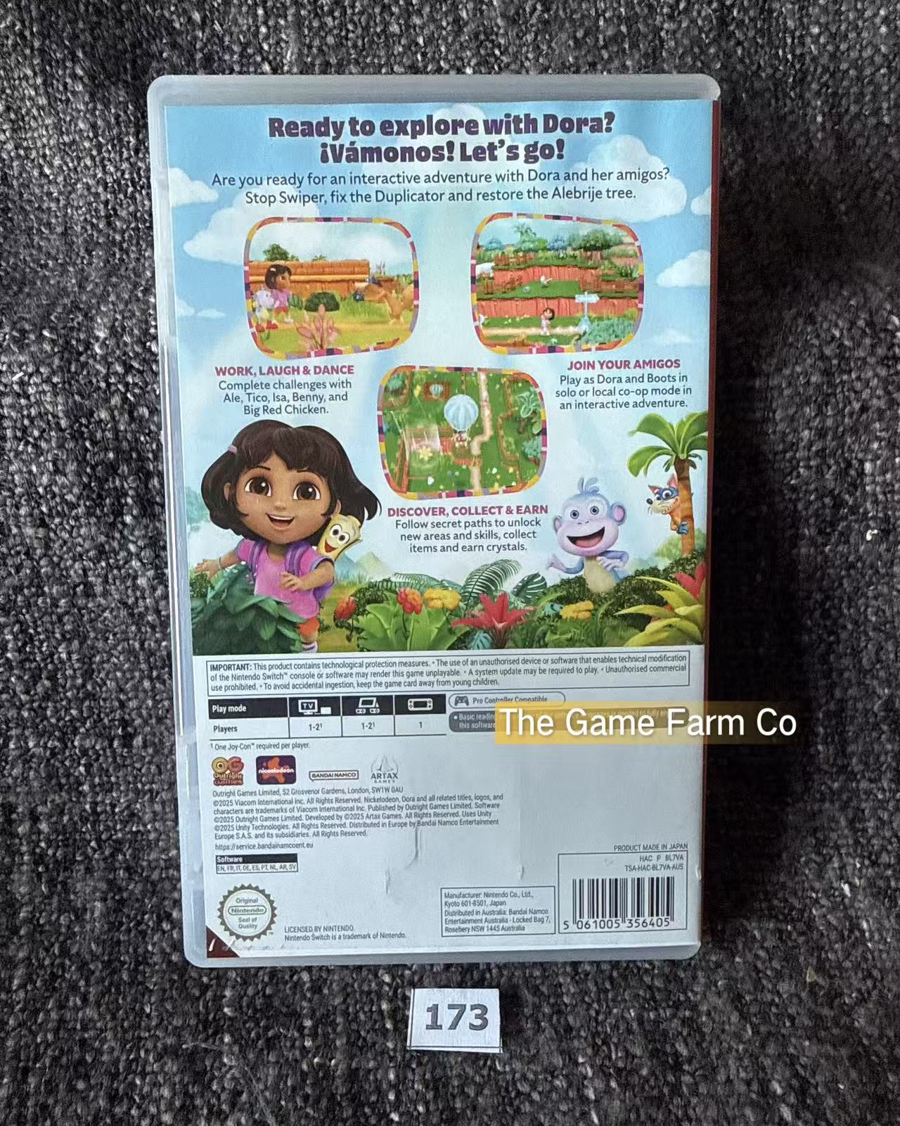 Dora: Rainforest Rescue (Nintendo Switch) Brand New  Physical Cartridge PAL