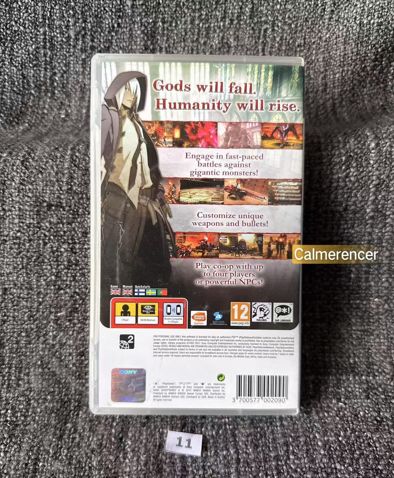 Gods Eater Burst PSP Game - PlayStation Portable