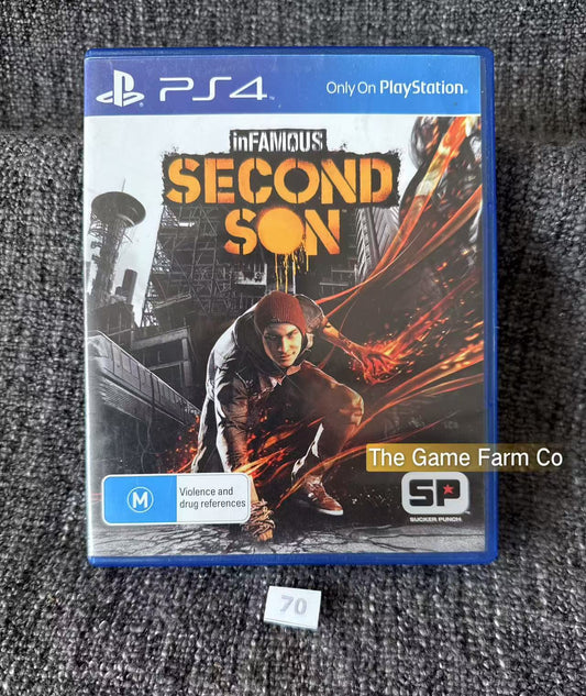 InFamous Second Son Sony Playstation 4 (PS4) Game